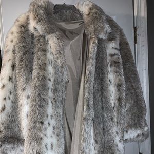 Faux Fur Reversible coat